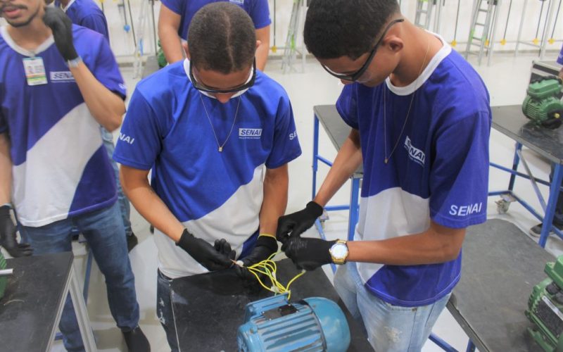 Alunos do SENAI