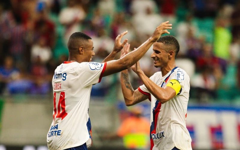 Bahia conquista vitória contra o Red Bull Bragantino na Arena Fonte Nova