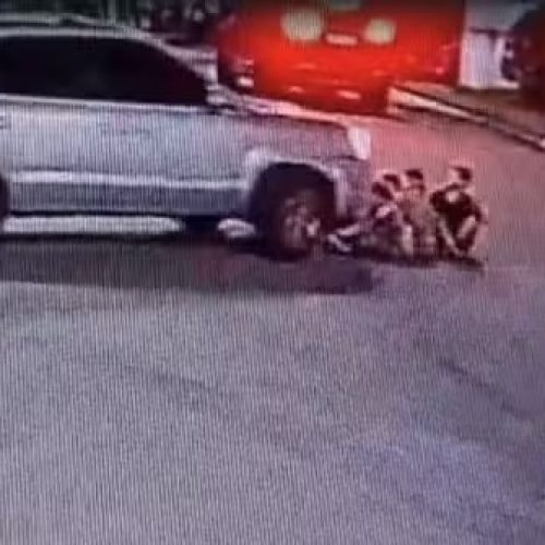 Quatro crianças atropeladas em condomínio em Guarulhos