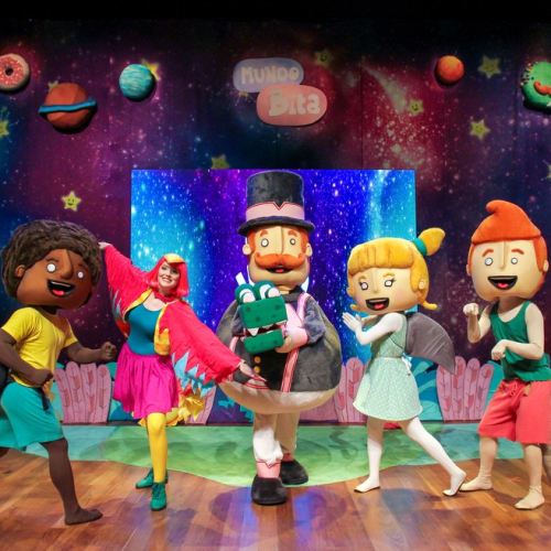 Imagem do festival no Parque da Cidade com show do Mundo Bita