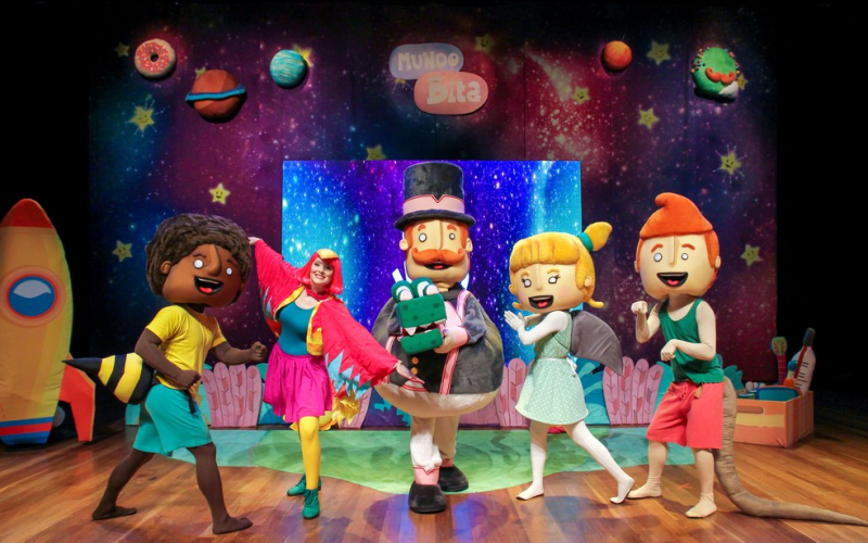 Imagem do festival no Parque da Cidade com show do Mundo Bita