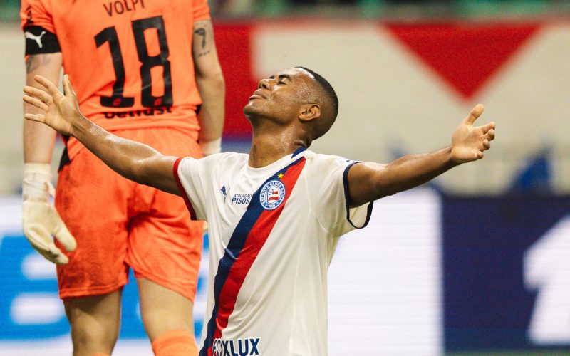 Bahia é líder em aproveitamento no Brasileiro, mas segue com menos pontos que Palmeiras e São Paulo